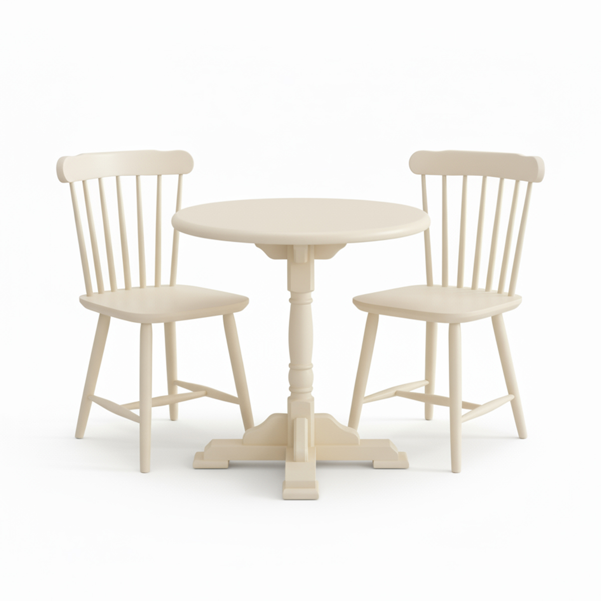 Masa Pedestal cu doua scaune MD2 colorate